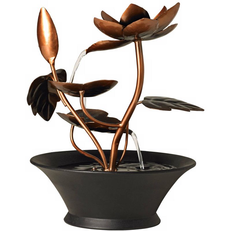 Ceramic Cascading Vines Garden Fountain - Acorn Hollow
