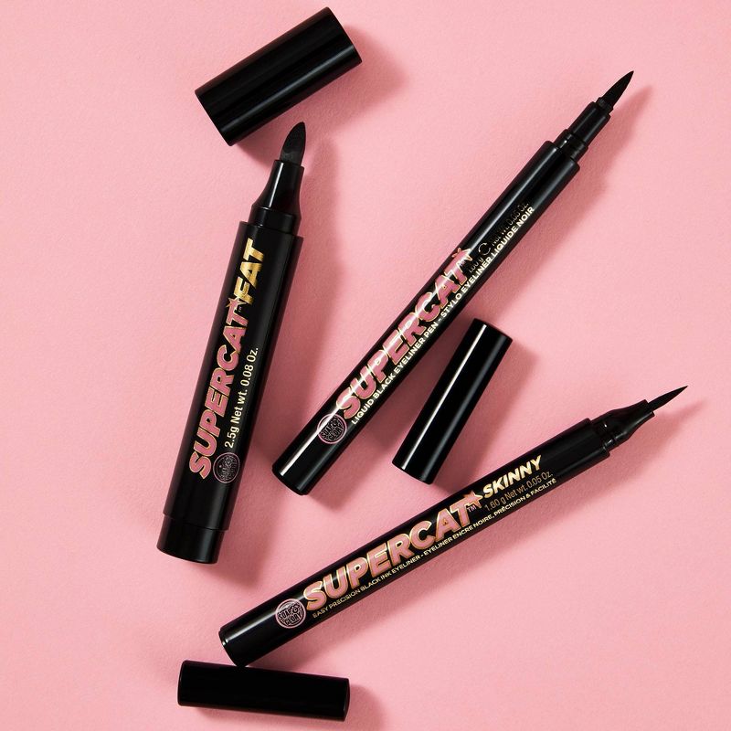 Soap & Glory Supercat Liquid Eyeliner Jet Black - 0.05oz