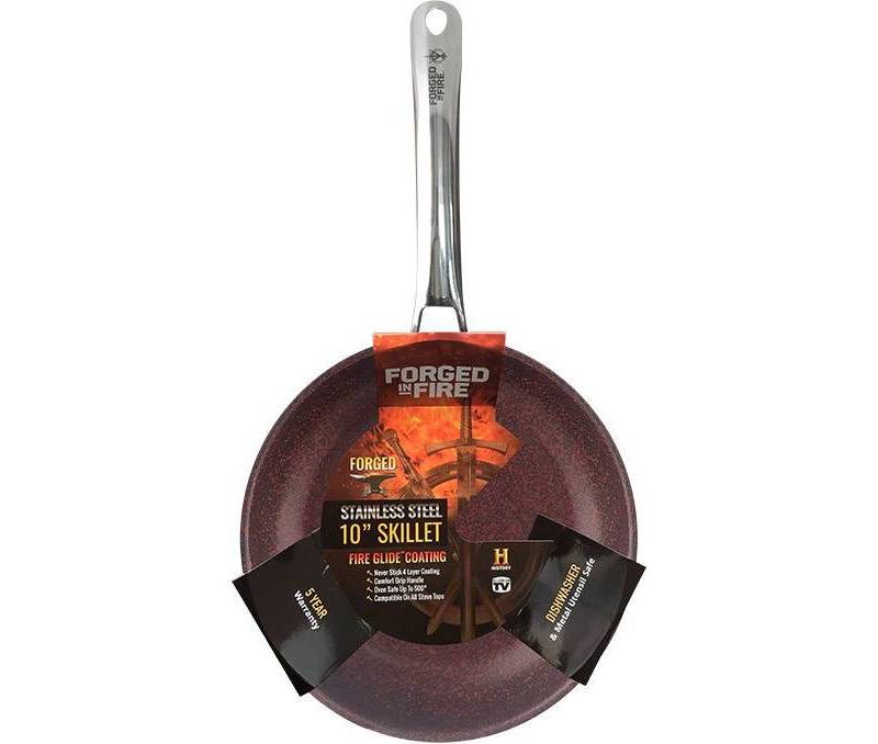 Forged in Fire 10" Stainless Steel Skillet