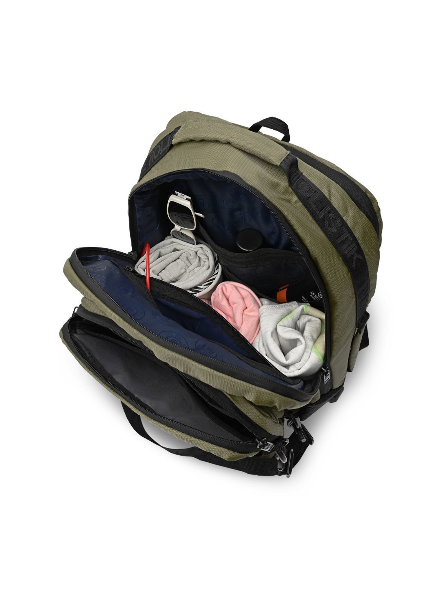 THE HOLISTIK Alpha Olive Large Backpack - 22 Ltrs