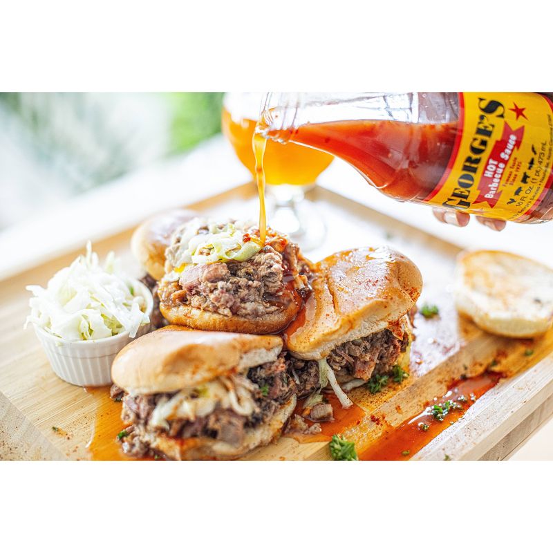 George's Hot Barbecue Sauce - 16oz