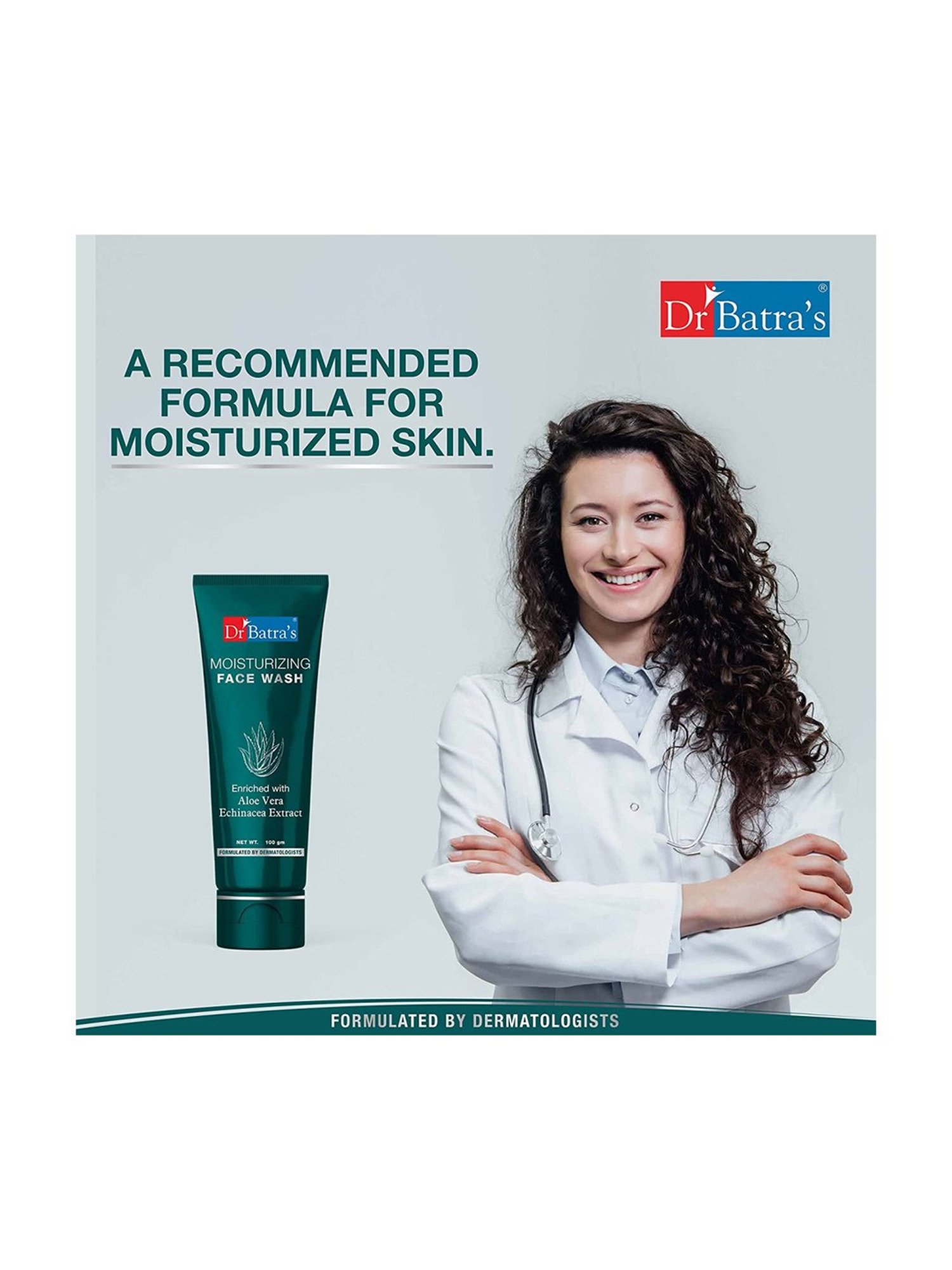 Dr. Batra's Face Wash Moisturizing - 100 gm