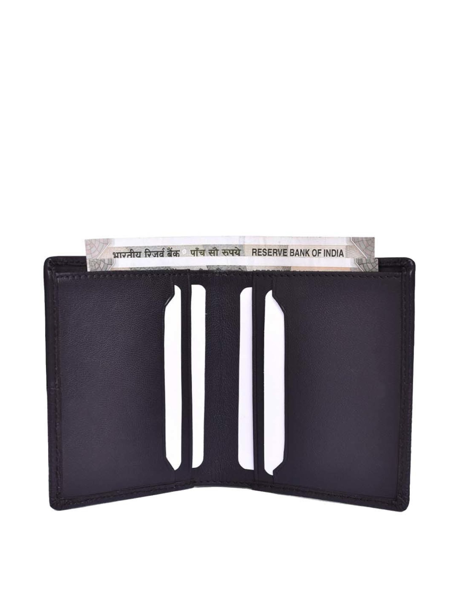 BELWABA Brown Casual Leather Bi-Fold Wallet for Men