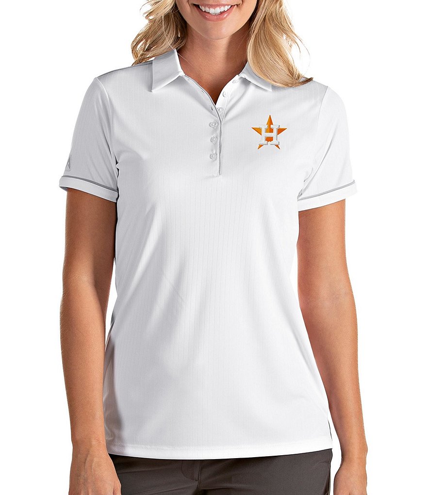 Antigua Women's MLB Salute Short-Sleeve Polo Shirt