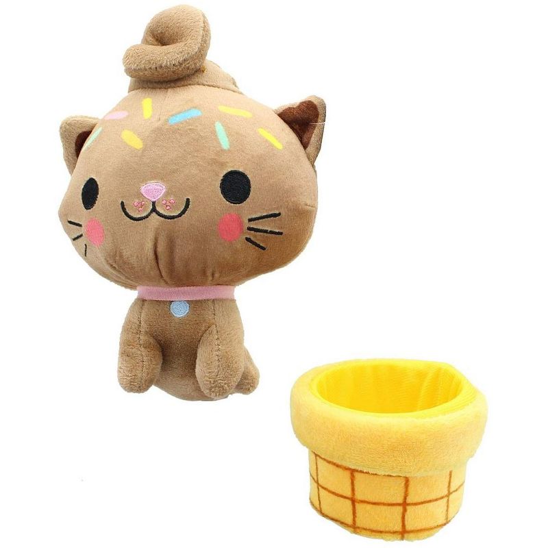 Se7en20 Kitty Cone Koko Sprinkles 7.5 Inch Plush