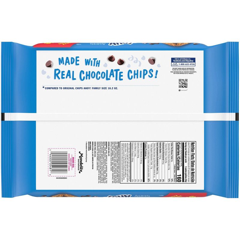 Chips Ahoy! Original Real Chocolate Chip Cookies - 25.3oz