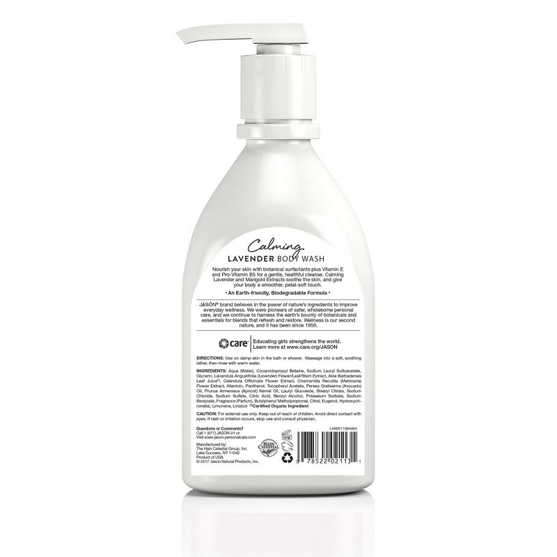 Jason Calming Lavender Body Wash - 30oz