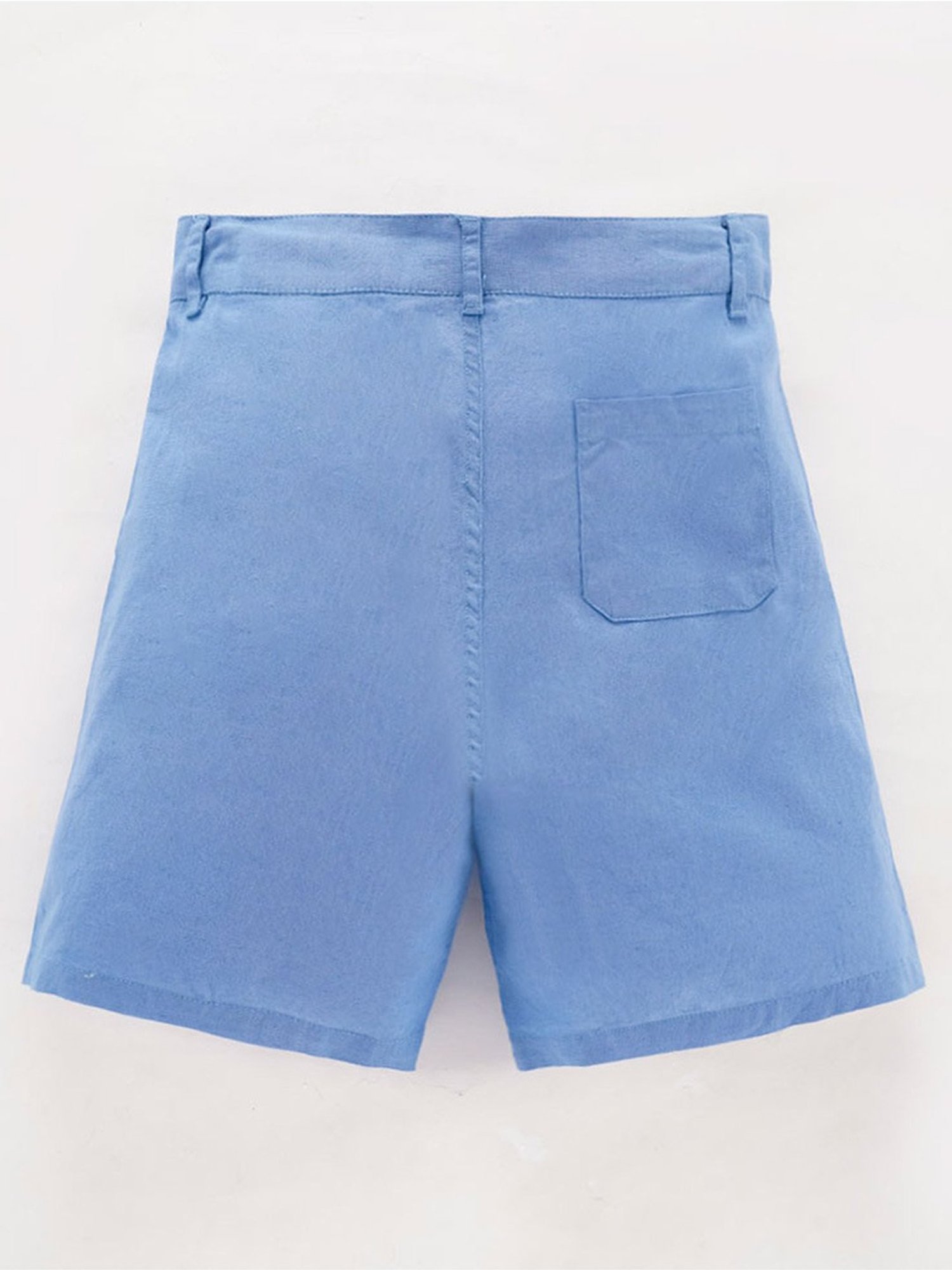 Edheads Kids Blue Cotton Regular Fit Shorts