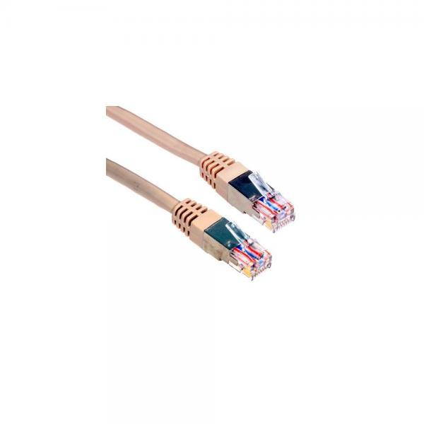 Amphenol MP-52RJ11SNNE-100 Category 5E Phone/Modem Patch Cable, RJ11, Shielded, 100', Beige