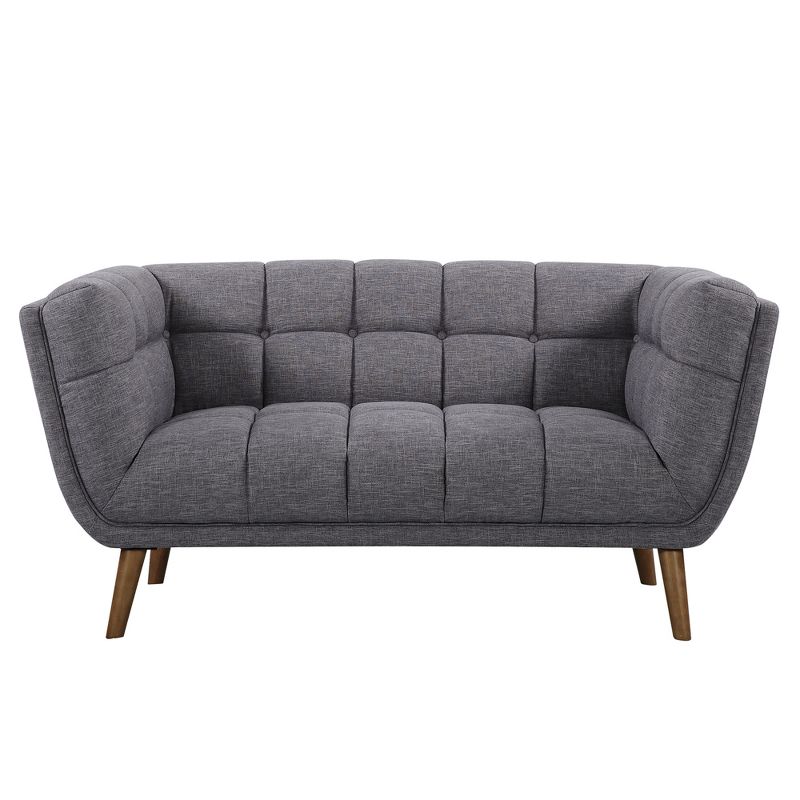 Ali Upholstered Loveseat Dark Shadow Blue - HOMES: Inside + Out