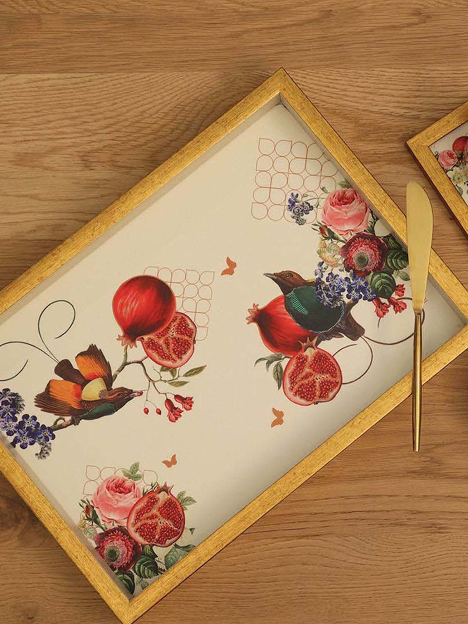 Episode Silver Plated Leaf Dish Tray - Large