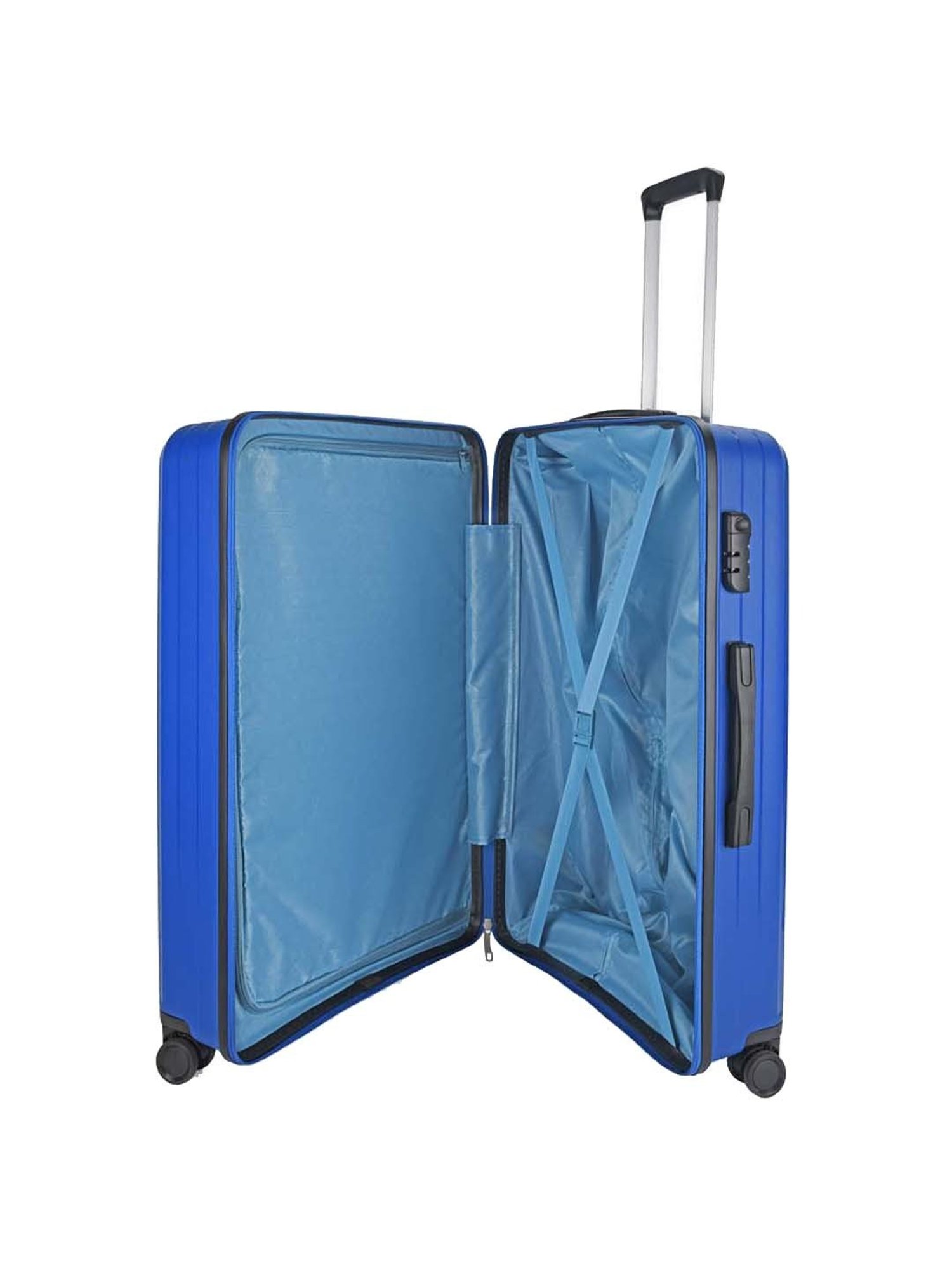 Aristocrat Blue Large Hard Cabin Trolley - 53 cm