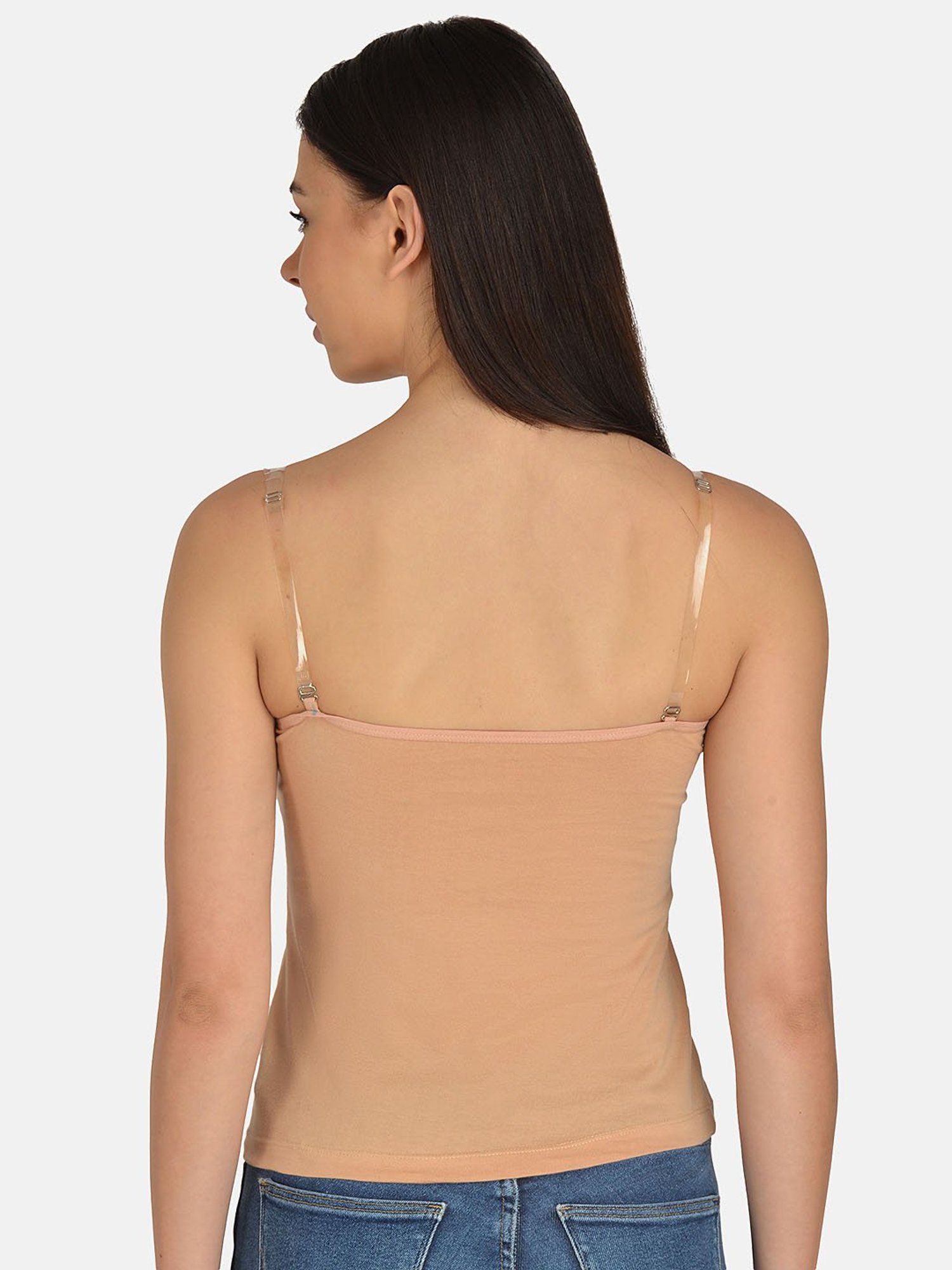 Mod & Shy Beige Lace Camisole