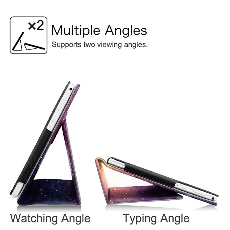 Case for Dragon Touch 10 inch K10 Notepad K10 Max10 Tablet Premium PU Leather Stand Cover Compatible Lectrus 101 Victbing 10 Hoozo 10 Winsing 10 ZONKO 101 Android Tablet Galaxy