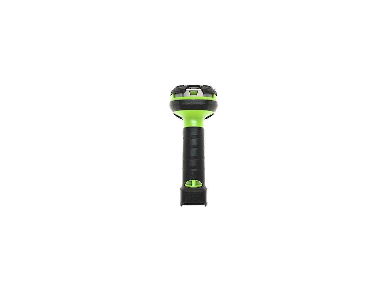 Zebra LI3678 Series industrial barcode scanner LI3678-SR Ultra-Rugged Handheld Barcode Scanner Wireless Connectivity - 1D - Imager - Bluetooth - Industrial Green, Black