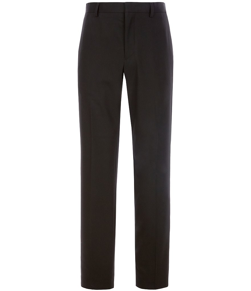 Murano Alex Slim-Fit Flat-Front Solid Dress Pants