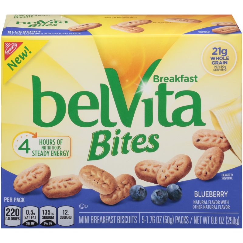 belVita Bites Mini Breakfast Biscuits - 5ct