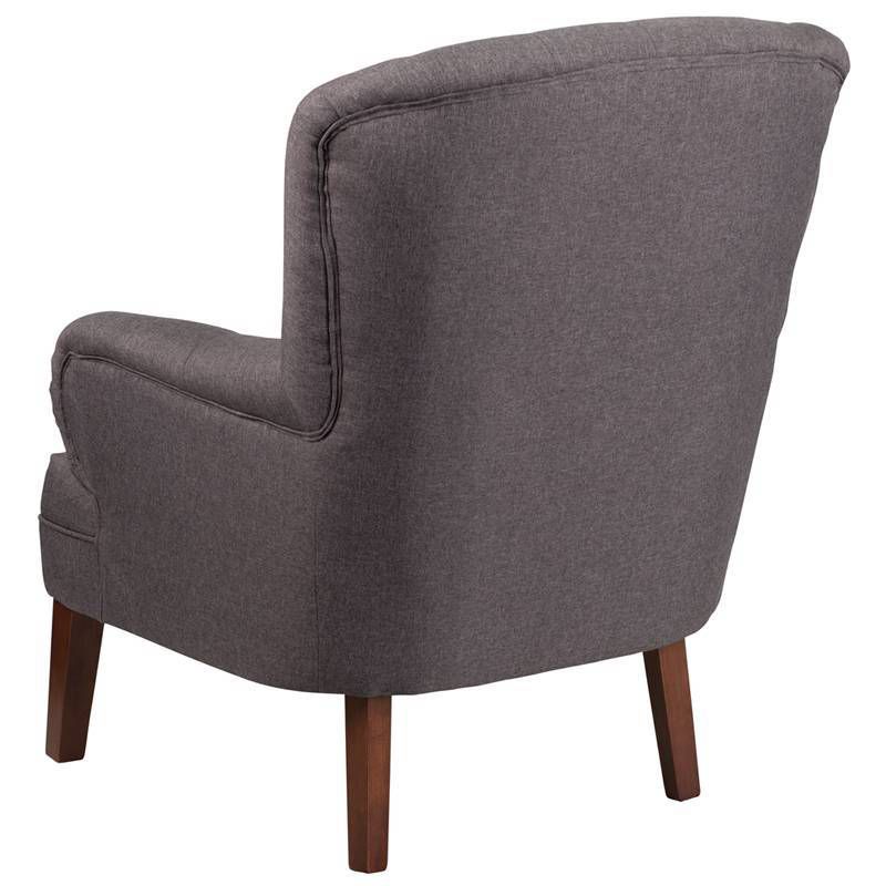 Hercules Arkley Tufted Armchair Gray - Riverstone Furniture