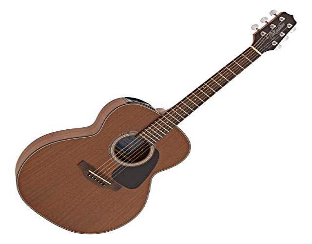 Takamine GX11MENS Mahogany 3/4 Size Travel Acoustic-Electric Guitar Natural