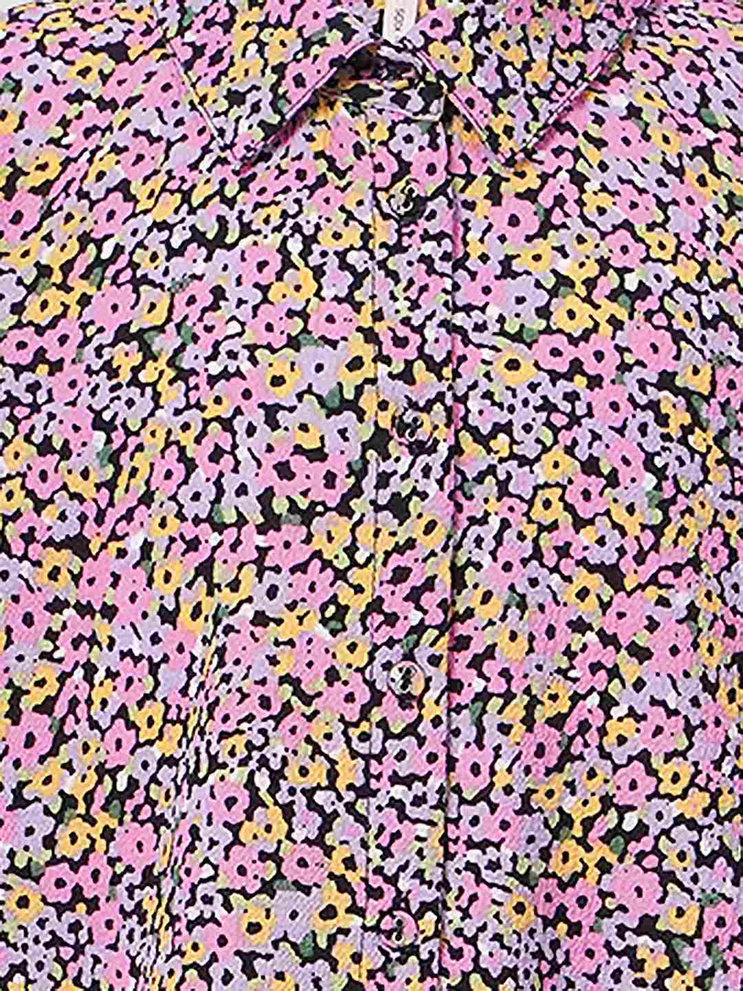 KIDS ONLY Kids Pink & Yellow Printed Dress