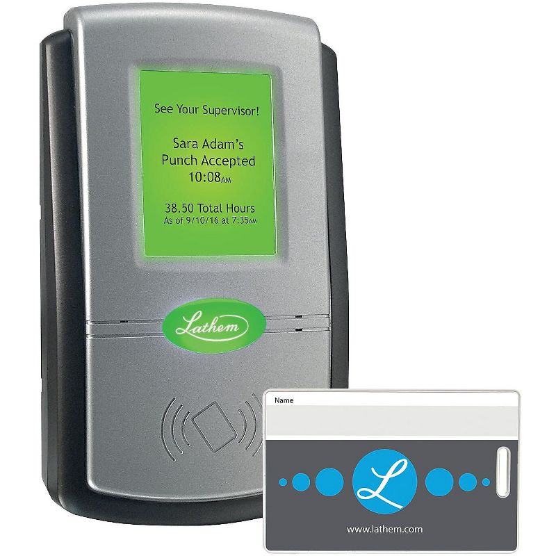 Lathem Online WiFi TouchScreen Time and PC700-WEB