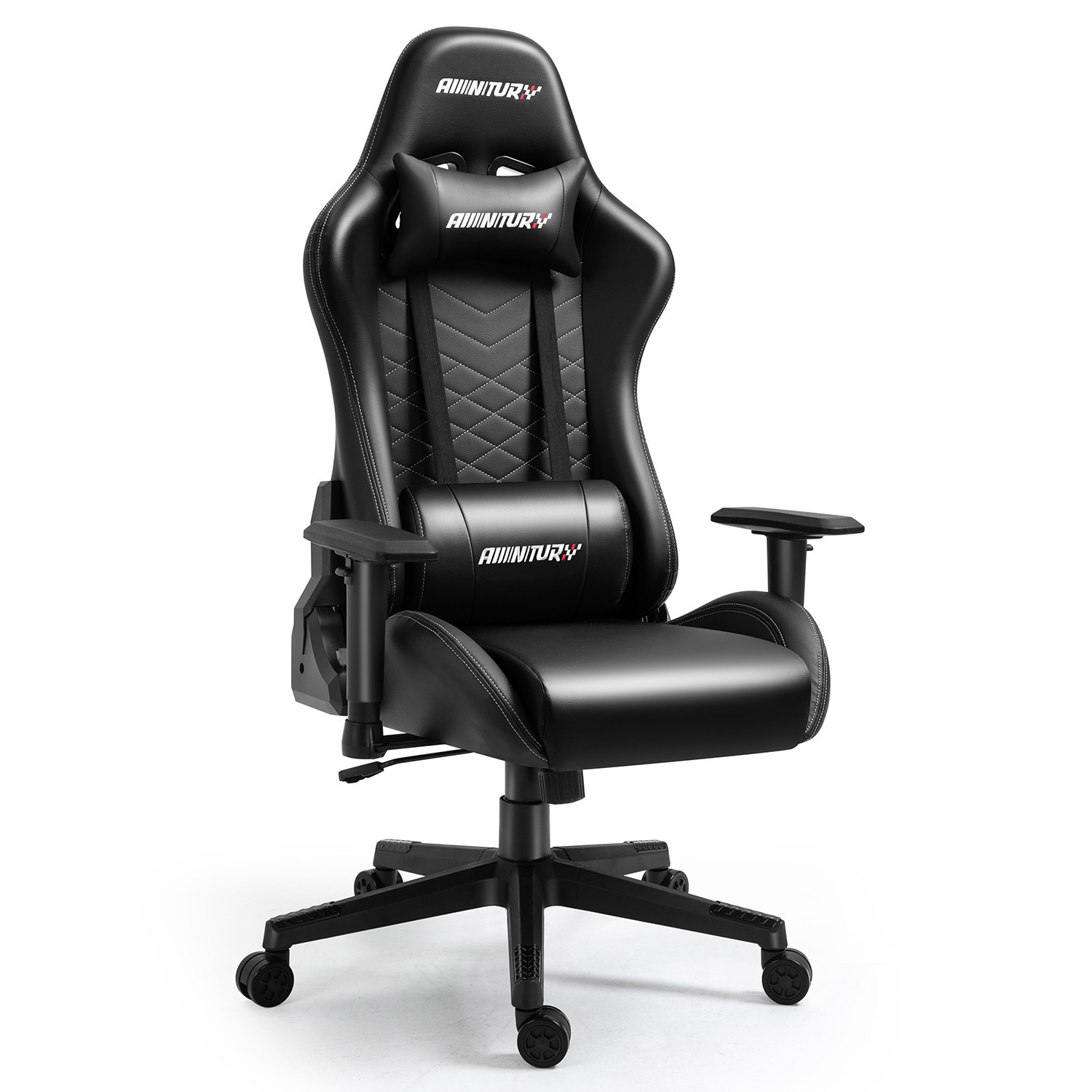 AMINITURE Gaming Chair Ergonomic Office Computer Chairs Racing Reclining Chairs for Adults Gamer High Back Support Adjustable Desk Chair
