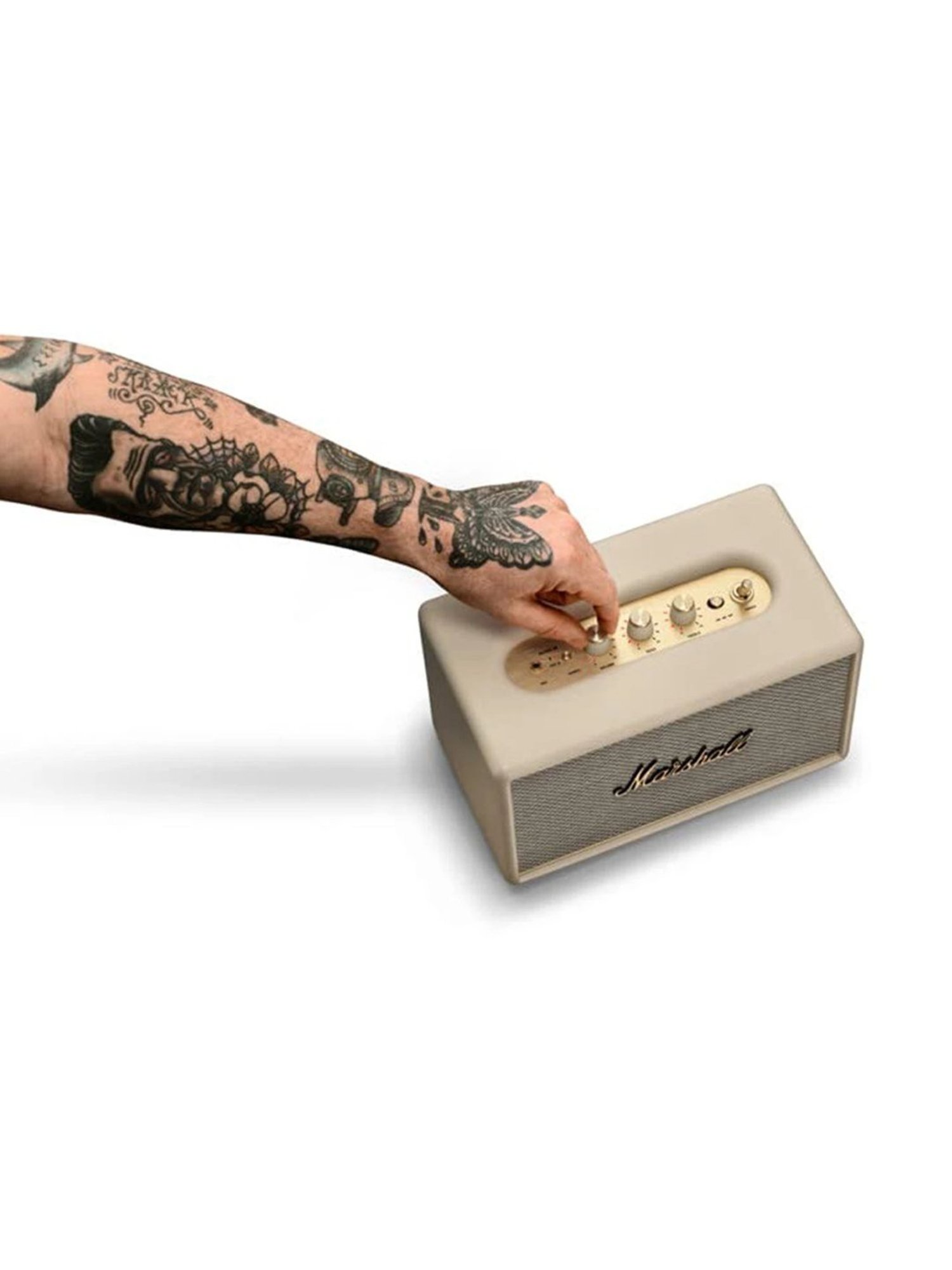 I Kall IK005 Bluetooth Tower Speaker (Brown)