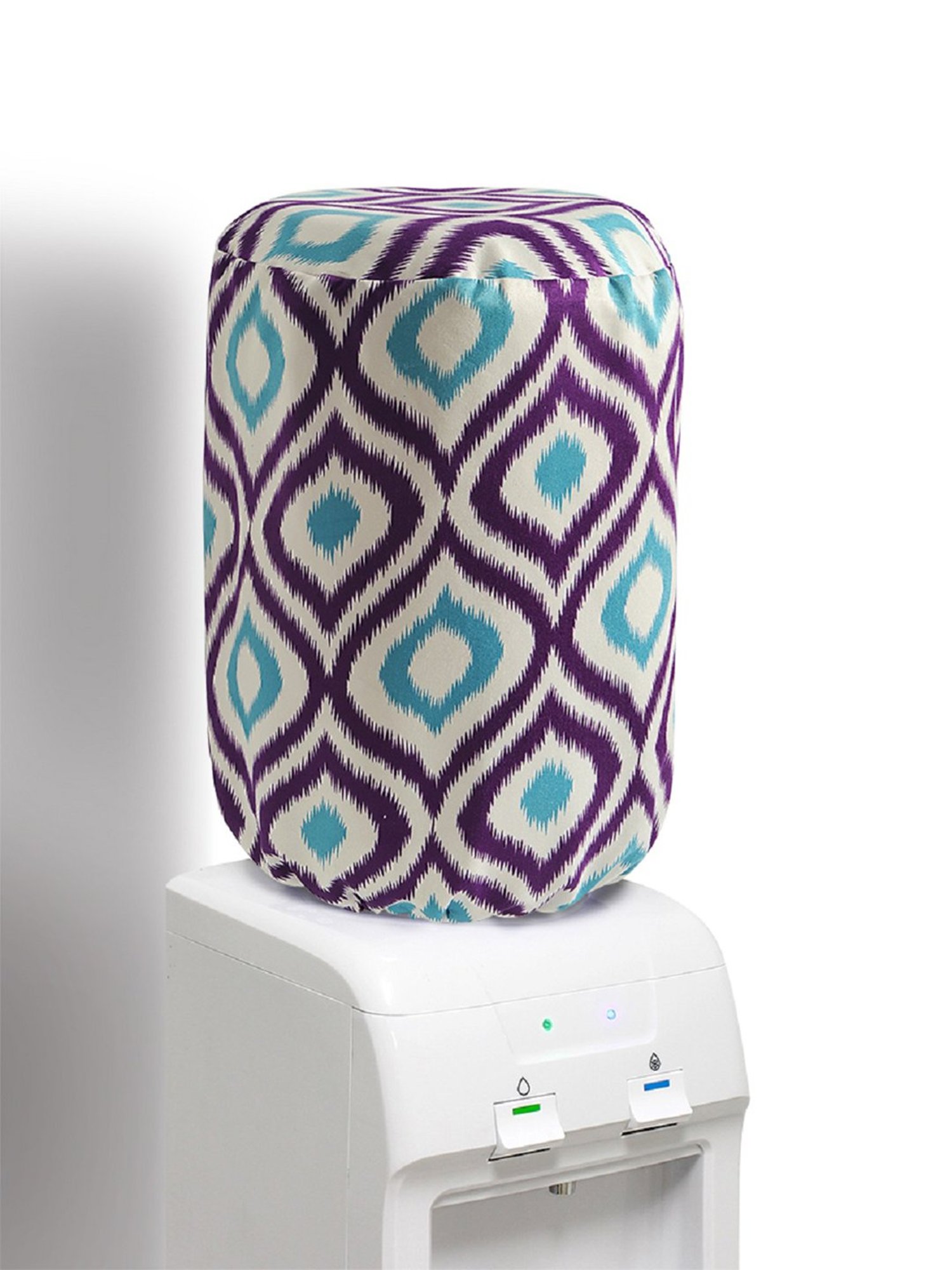 Swayam Multicolored Cotton 20 Litre Water Dispenser Bottle Covers - Set of 1