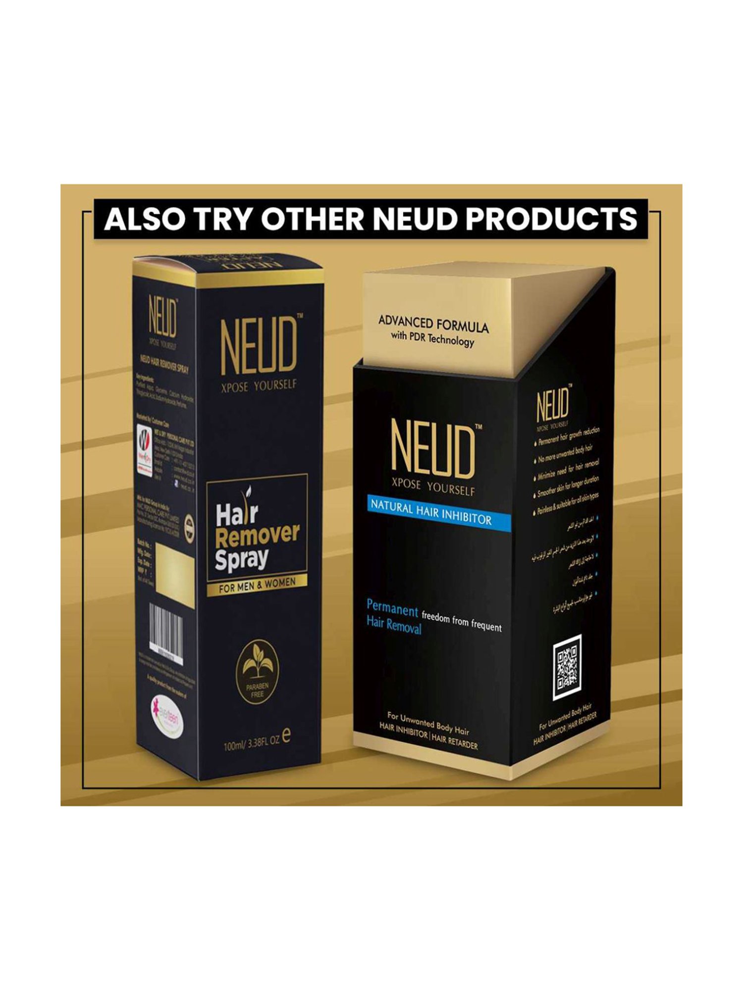 NEUD After Hair Removal Lotion for Skin Care in Men & Women - 1 Pack - 100 gm