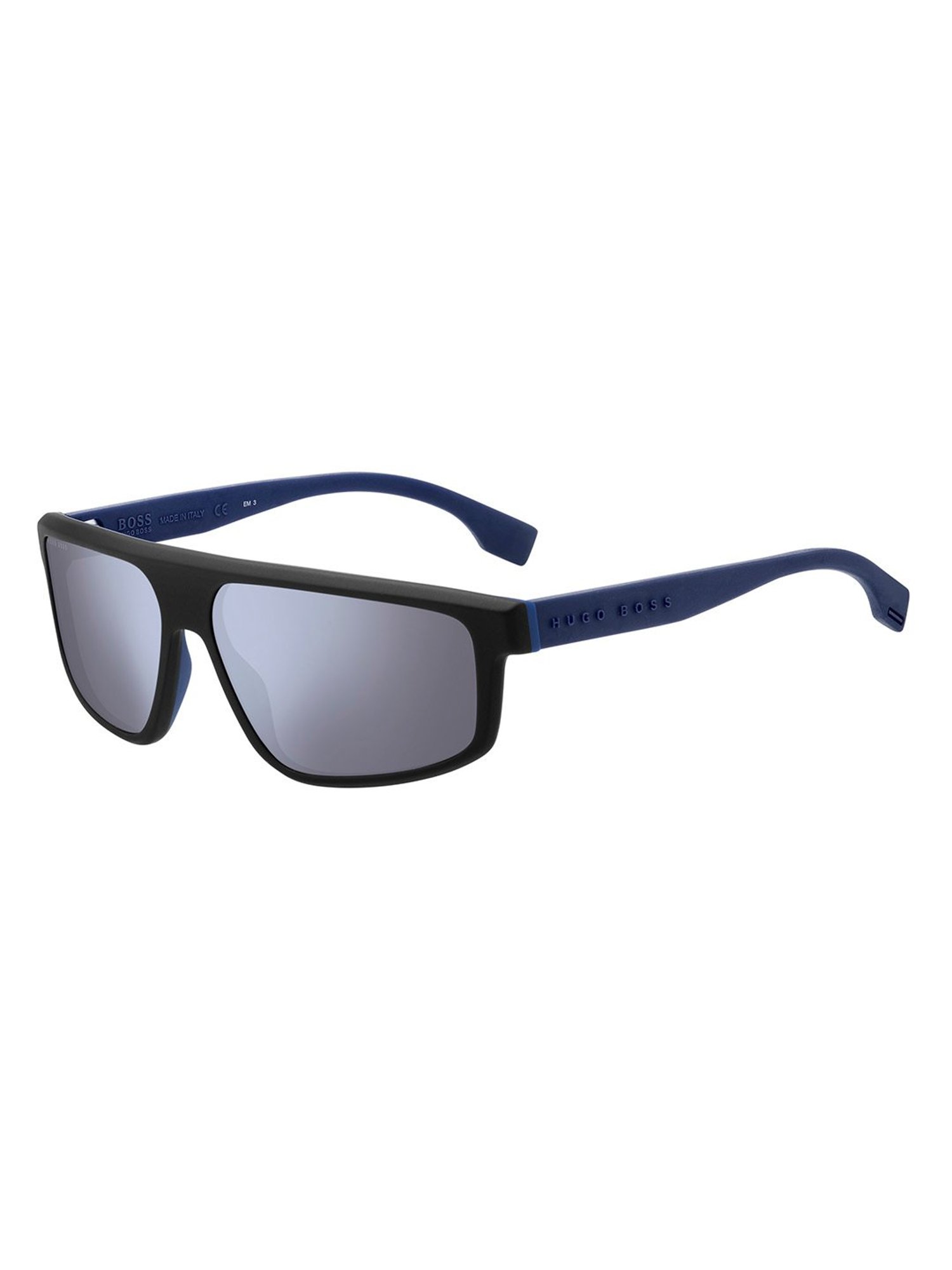 Hugo Boss Silver Square Sunglasses for Men