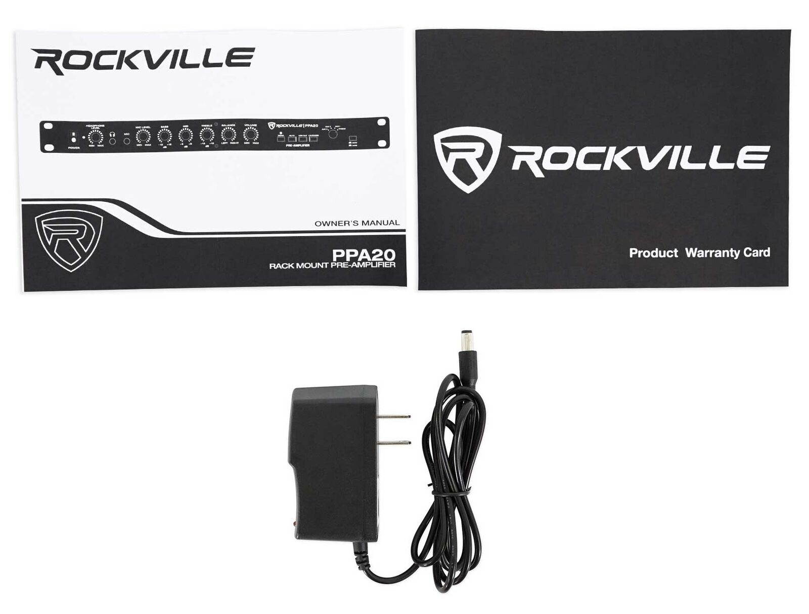 PPA20 Preamp Professional 1U Rack Mount Pre-Amplifier w/Crossover+EQ