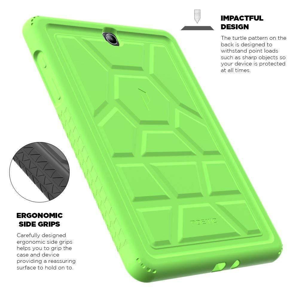 For Samsung Galaxy Tab A 9.7 Inch Tablet SM-T550 Silicone Cover Case Green