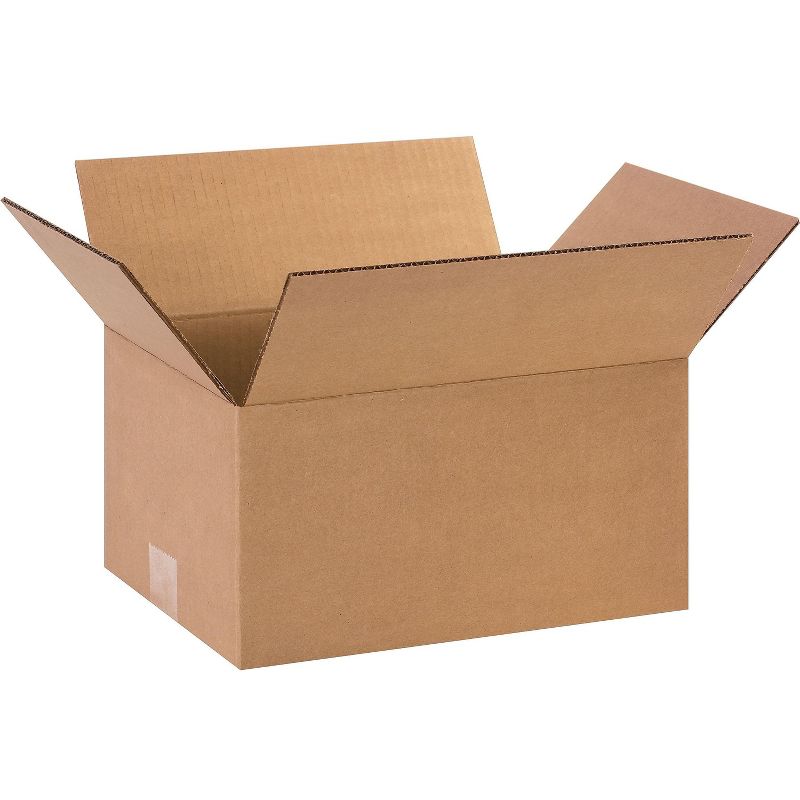 COASTWIDE 12 x 9 x 6 Shipping Boxes, ECT Rated, Kraft 120906