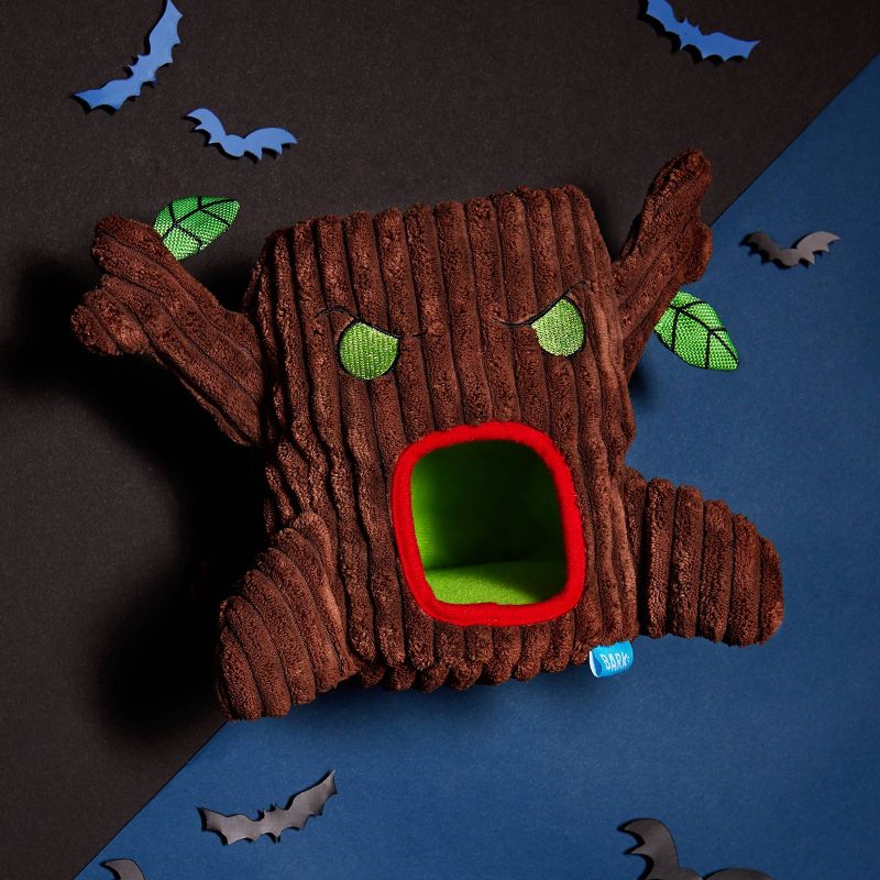 Bark Stumpy Hollow Dog Toy - Brown