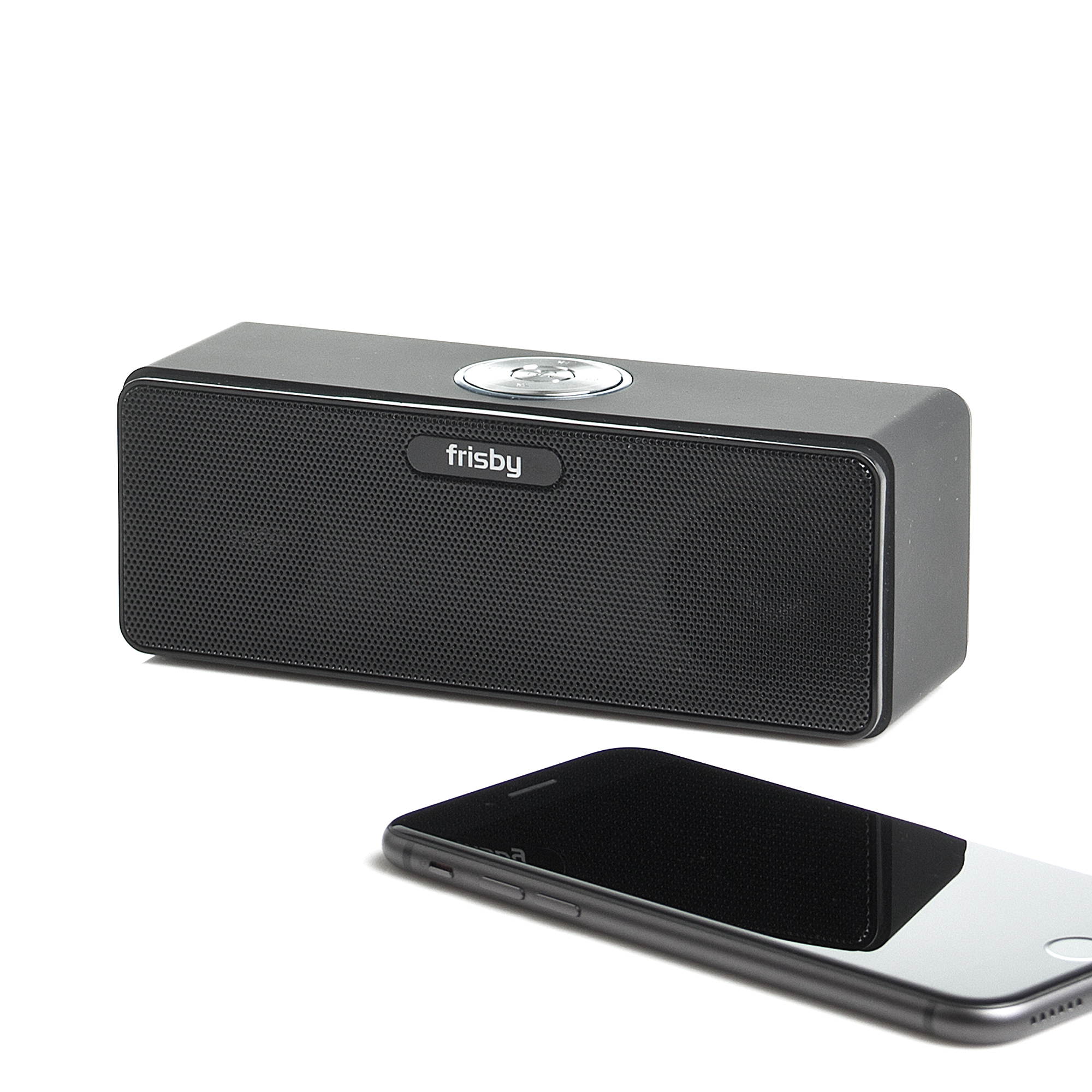 Frisby FS-P150B Portable Rechargeable Bluetooth Wireless Speaker 2.0 Bluetooth Aluminum Case Speaker w/ SD TF USB  for Iphone Ipad