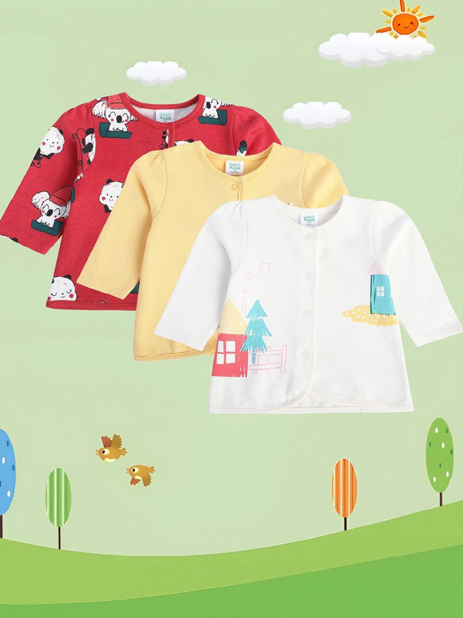 Nino Bambino Kids Multicolor Cotton Regular Fit Brief