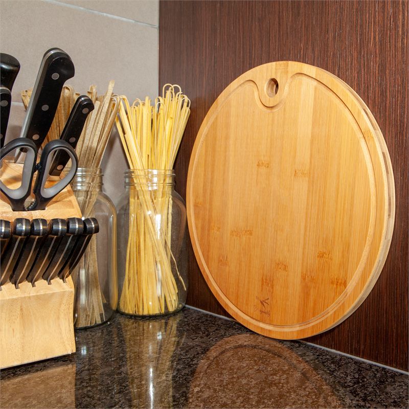 Chicago Cutlery Woodworks 14"x20" Bamboo Cutting Board