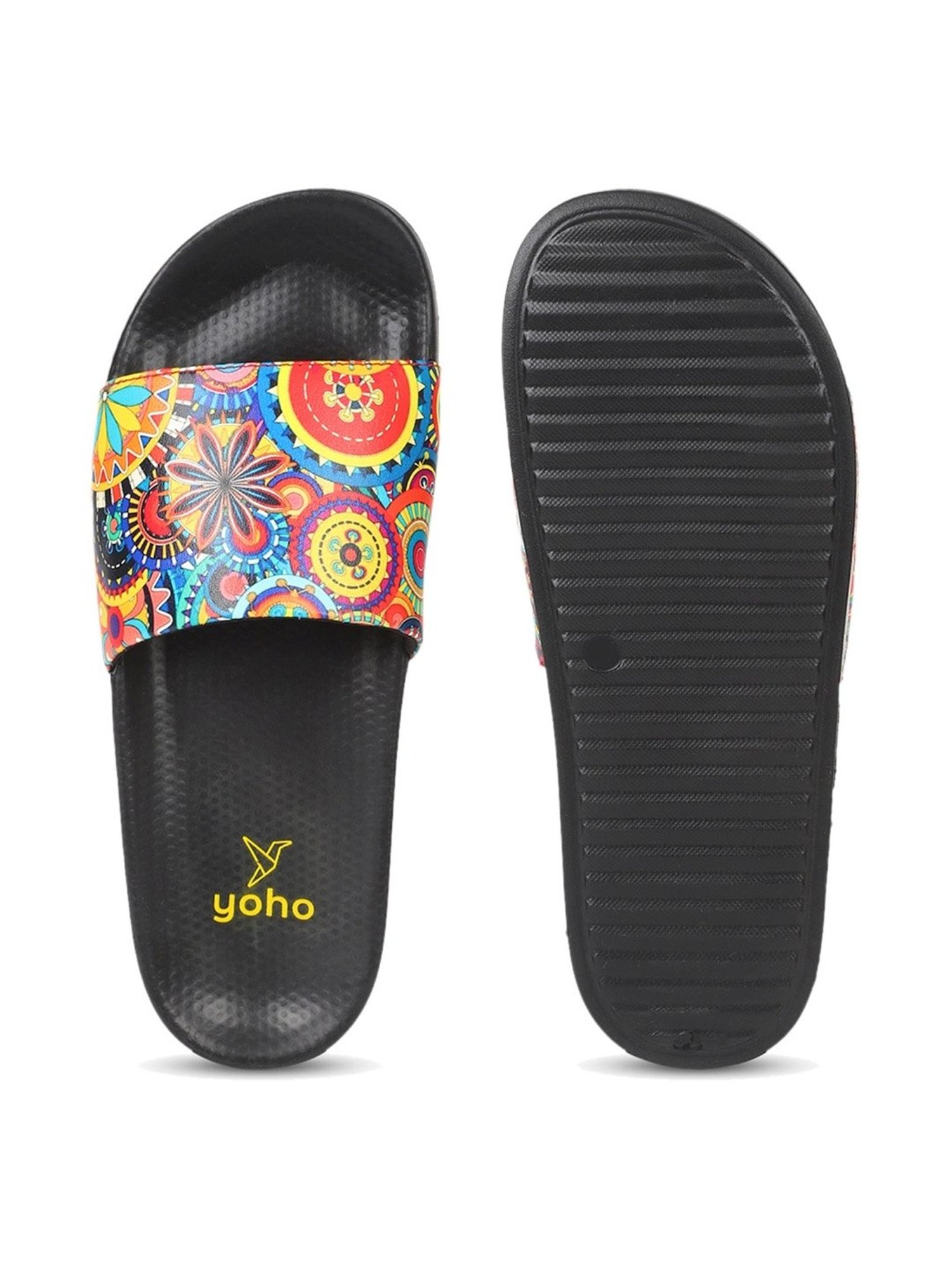 Yoho Women's Tropica Multicolor Slides