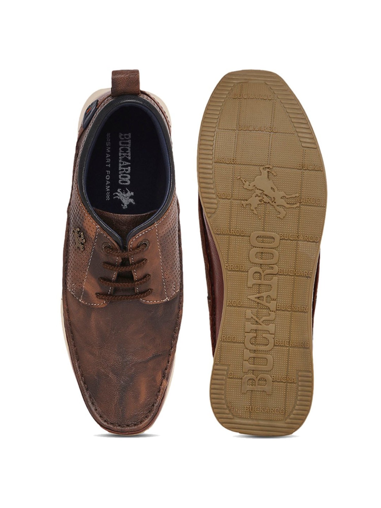 Buckaroo Men's DAKEN Tan Derby Shoes