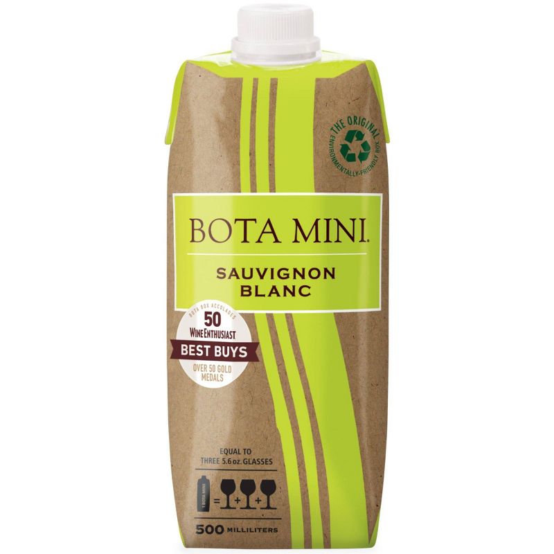 Bota Mini Sauvingon Blanc White Wine - 500ml Box
