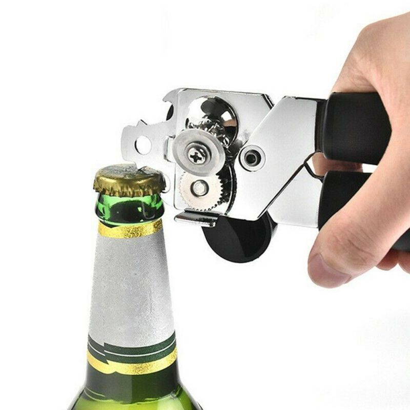 Multifunctional Four-in-one Powerful Can Opener Screw Cap Opener Kitchen Household Capping Tool Canning Knife