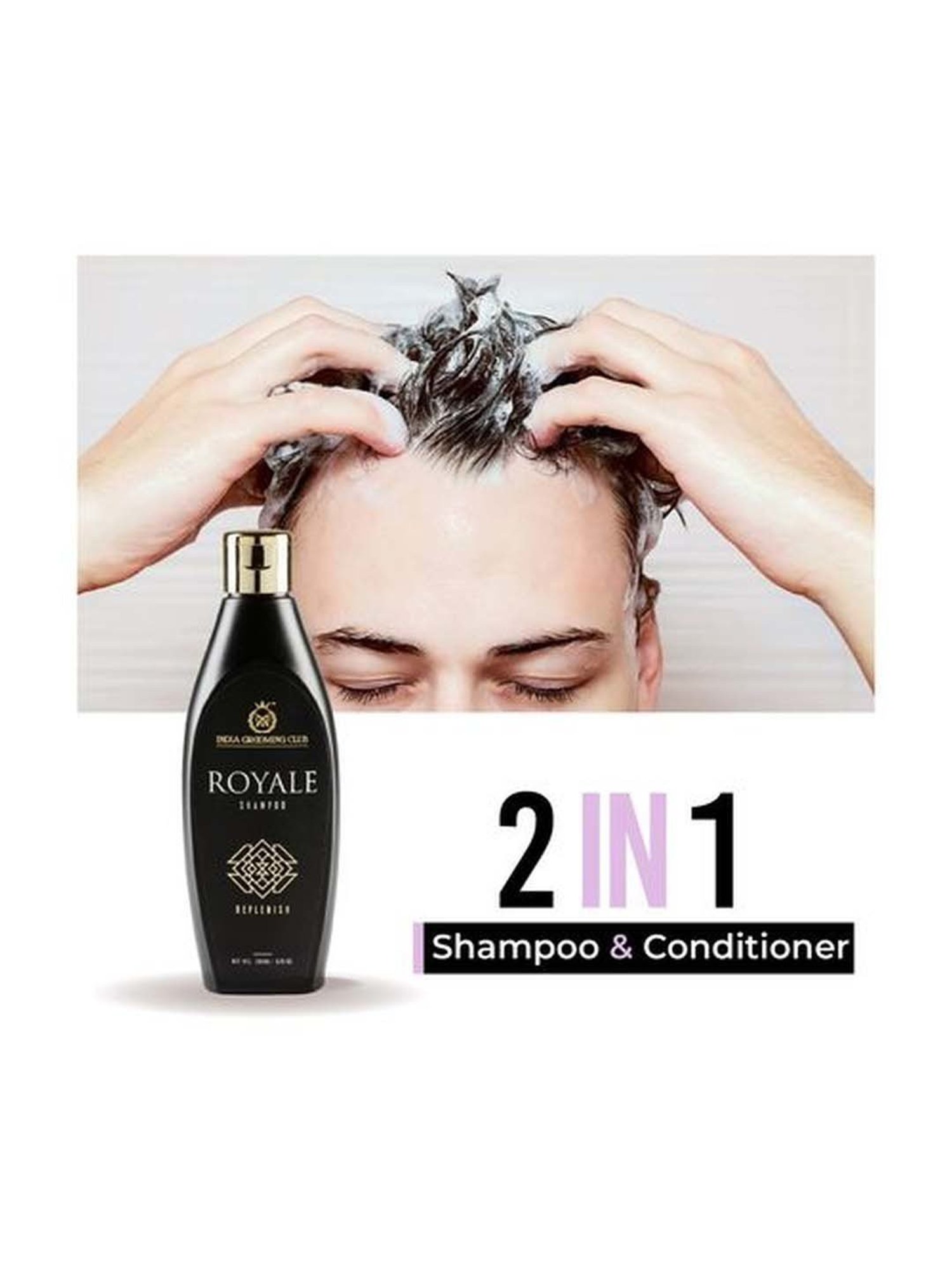 India Grooming Club Royale Anti-Hairfall & Conditioning Shampoo - 200 ml