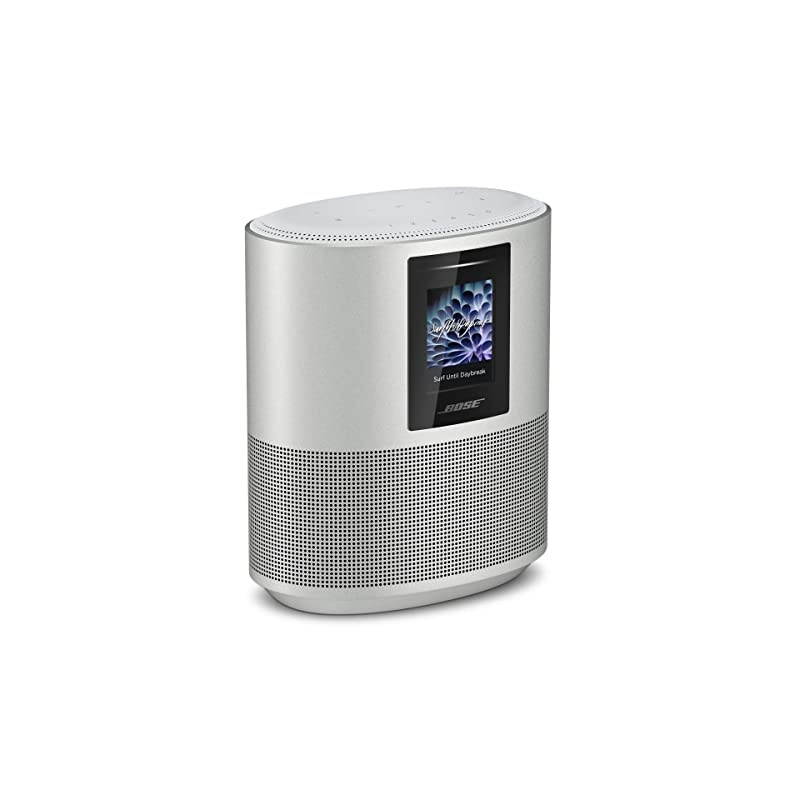 Home Speaker 500: Smart Bluetooth Speaker with Alexa Voice Control Built-in, Silver