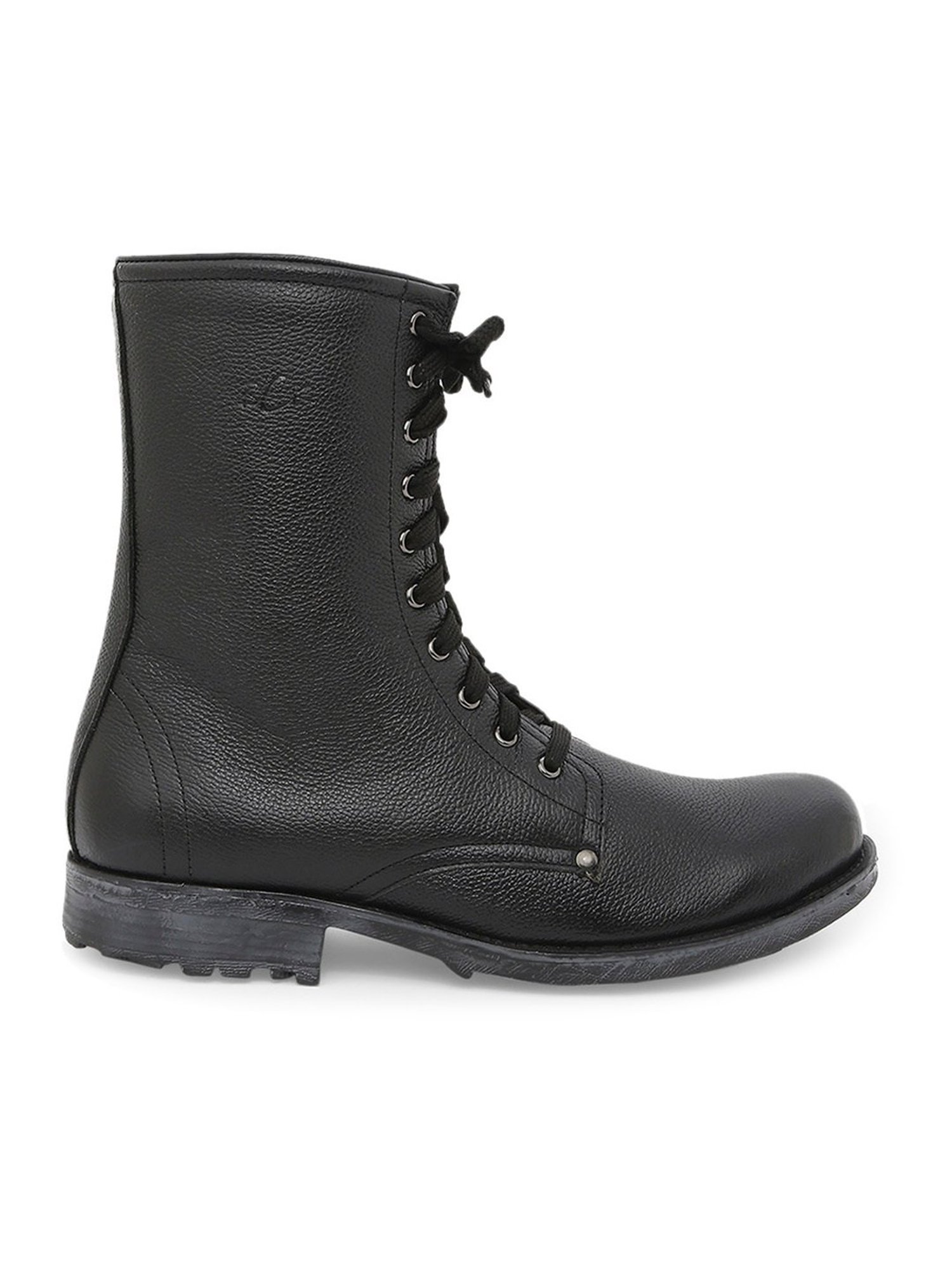 BCK by Buckaroo Men's FRANKLIN Black Derby Boots