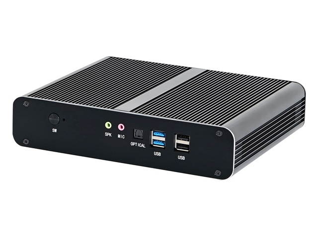 HUNSN 4K Mini PC, Intel Gen 10th I7 1065G7, Small Computer, Server, HTPC, BM27, AC WiFi/BT/2HDMI2.0/2LAN/4USB3.0/4USB2.0, (64G RAM/1TB SSD/5TB HDD)