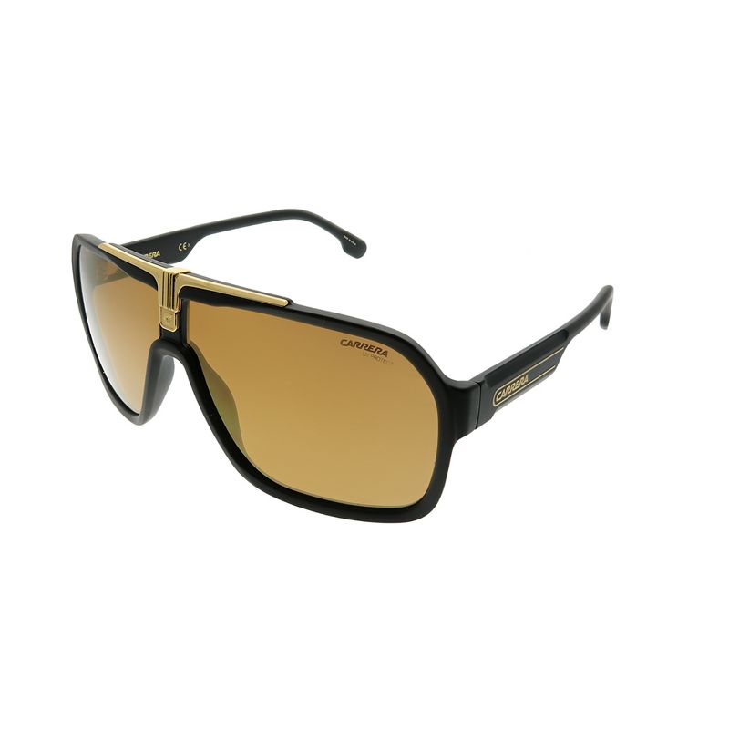 Carrera 1014/S I46 K1 Unisex Aviator Sunglasses Blck Gold 64mm