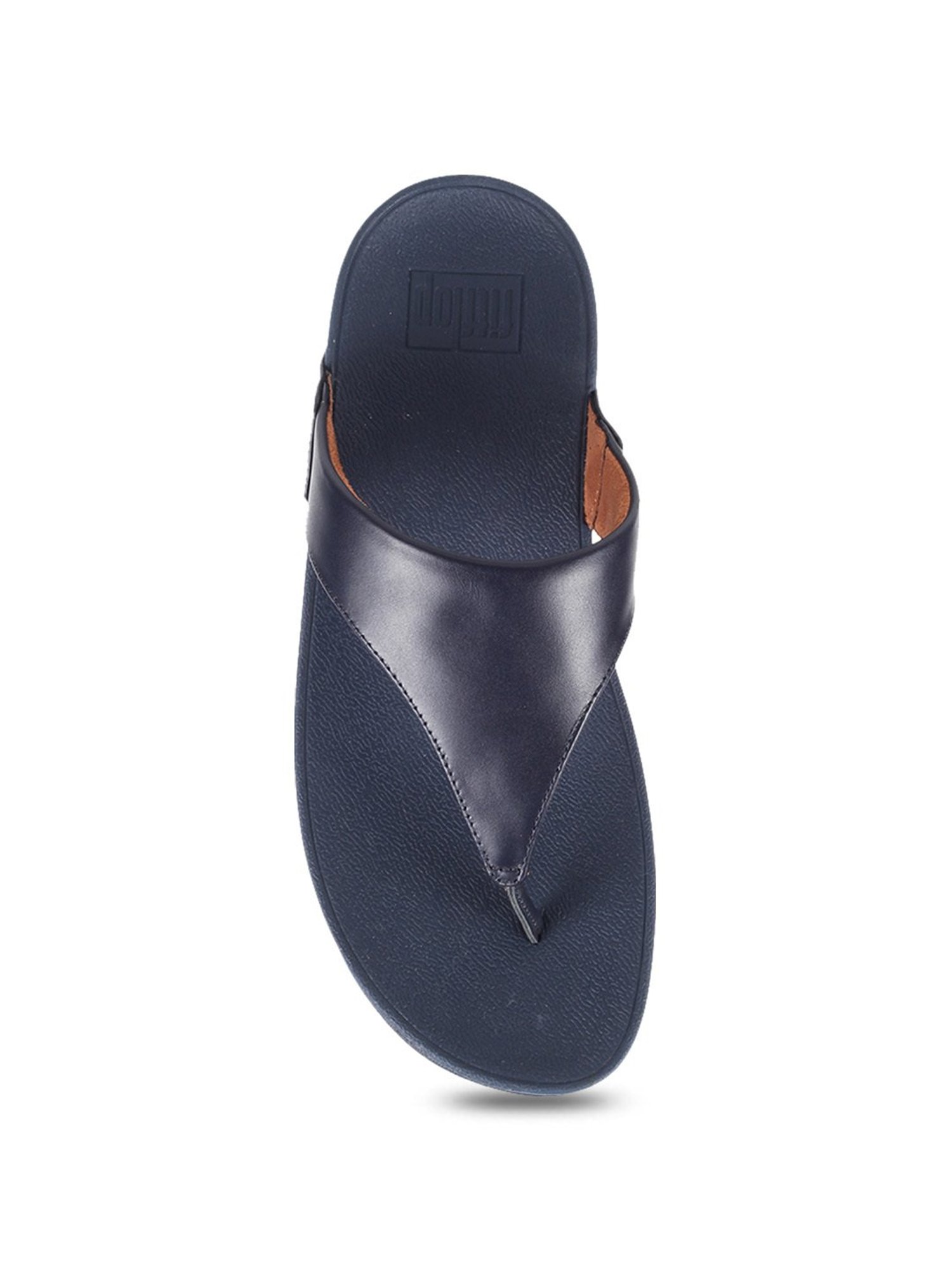 FitFlop Women's Blue Thong Wedges