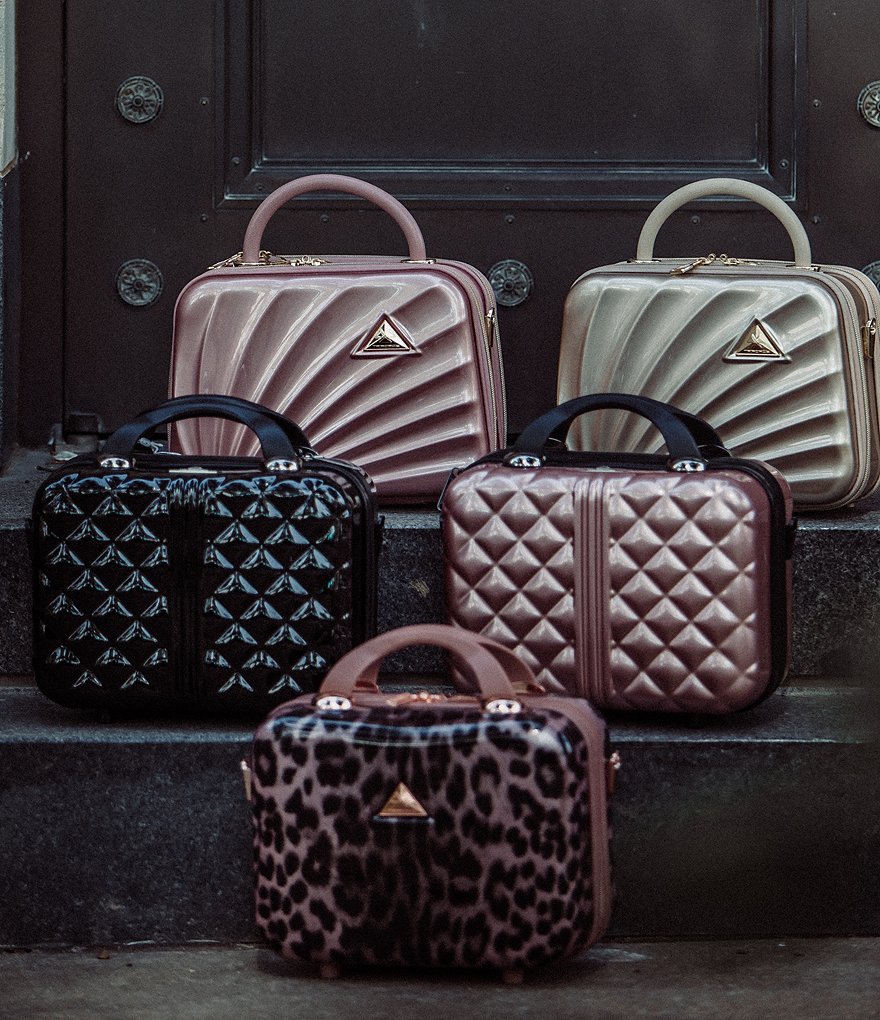 ROYCE New York Leather Large Cosmetic Bag