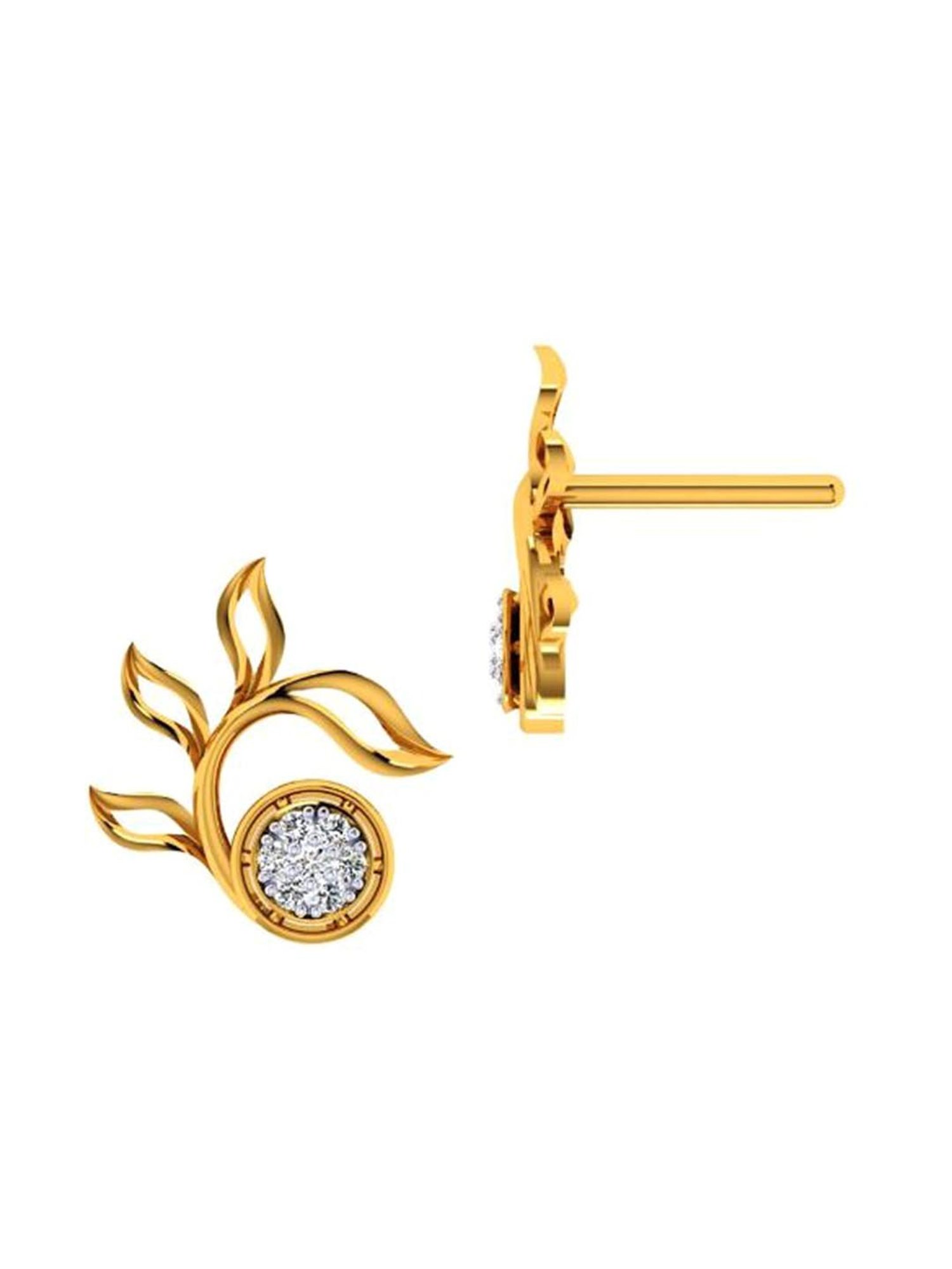 P.C. Chandra Jewellers 22k Gold Earrings for Women