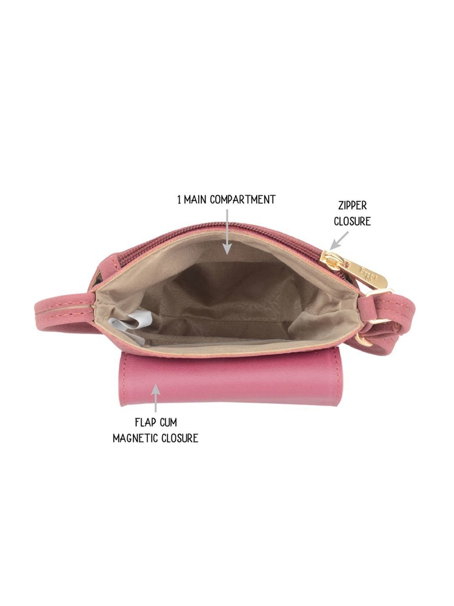 PERQUISITE TIMELESS TRAVELER Brown Solid Pouch